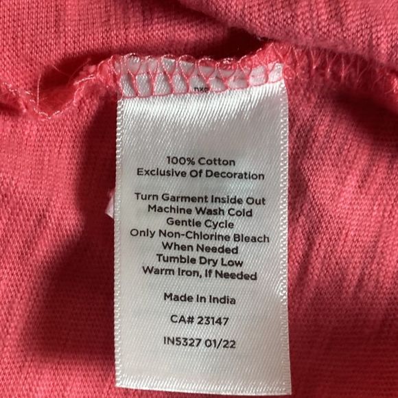 NWT EMBROIDERED SQUARE NECK Camellia Talbots Small Petite Top - Picture 8 of 9